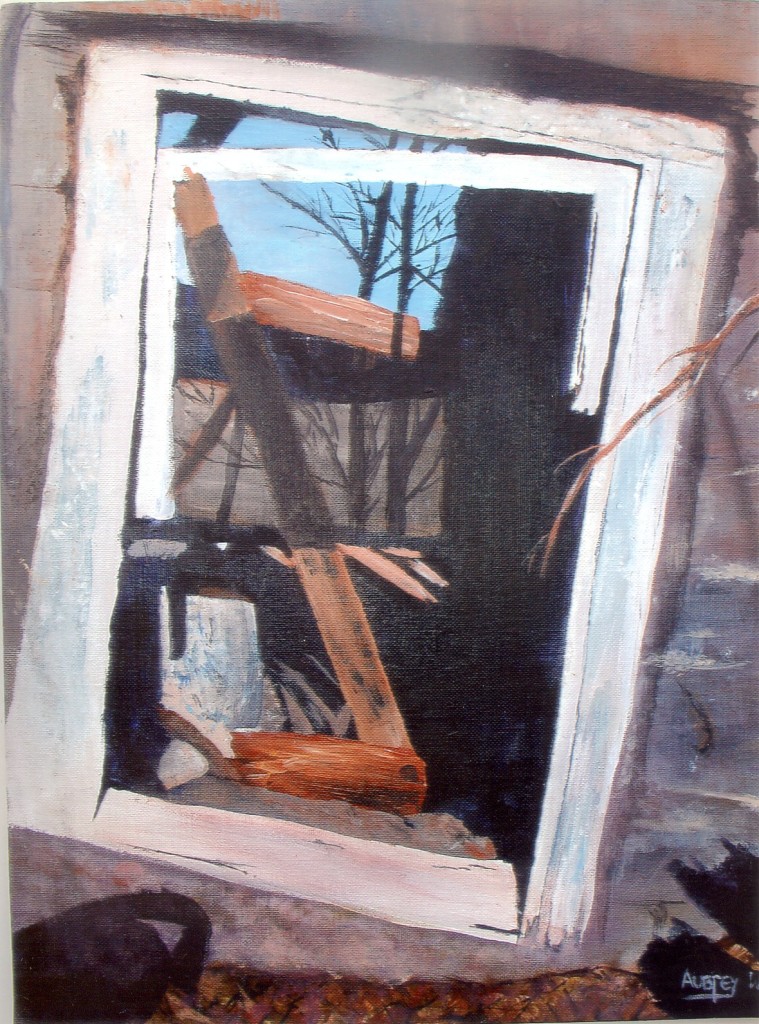 "Widow's Window" Acrylic Best of Show 2011 by Aubrey Weeks